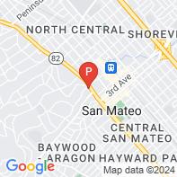 View Map of 1 Baywood Ave,San Mateo,CA,94402